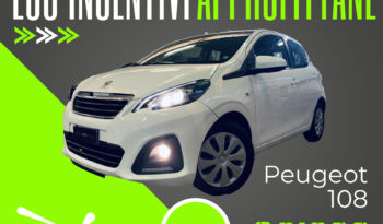 Peugeot 108 1.0 Active 5 Porte Schermo Integrato Neopatentati full