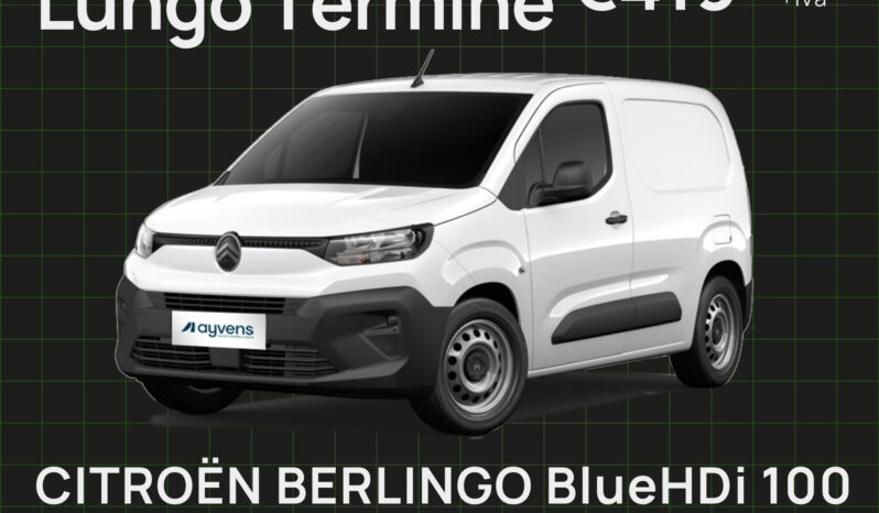 CITROËN BERLINGO BlueHDi 100 S&S M Standard – 60 Mesi | 10000 Km/Anno |